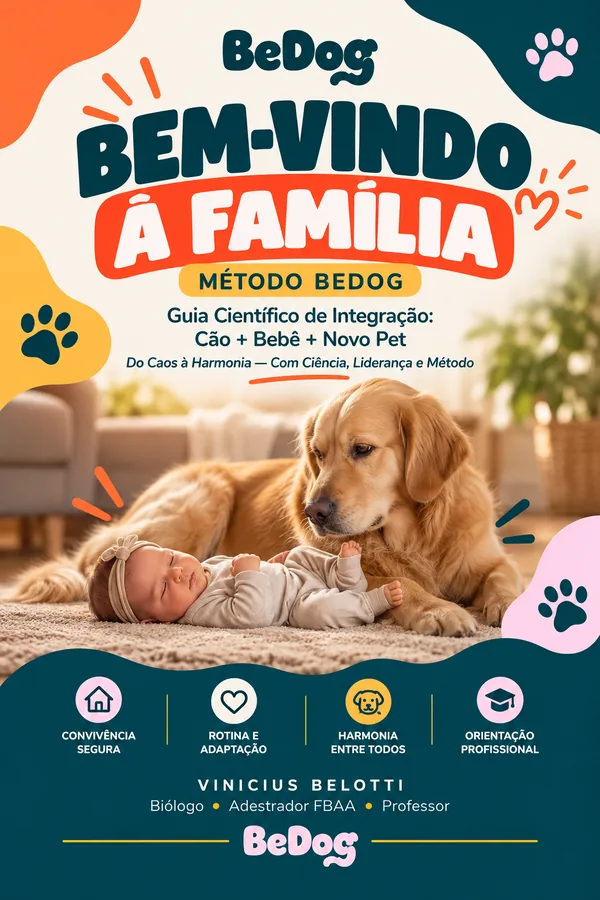 Capa do curso Bem-Vindo à Família — Método BeDog