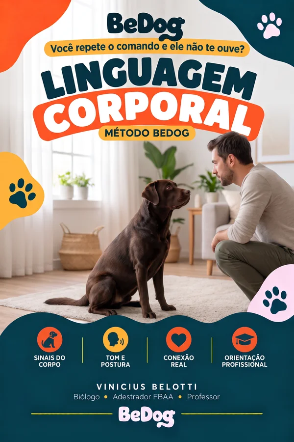 Capa do curso Linguagem Corporal — Método BeDog